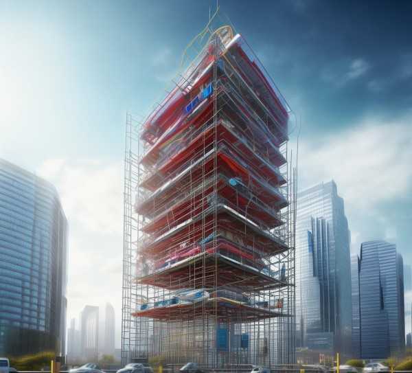 移动脚手架，创新驱动下的安全高效城市建设先锋,移动脚手架，创新驱动，安全高效的城市建设利器,建筑施工,创新,施工安全,第1张